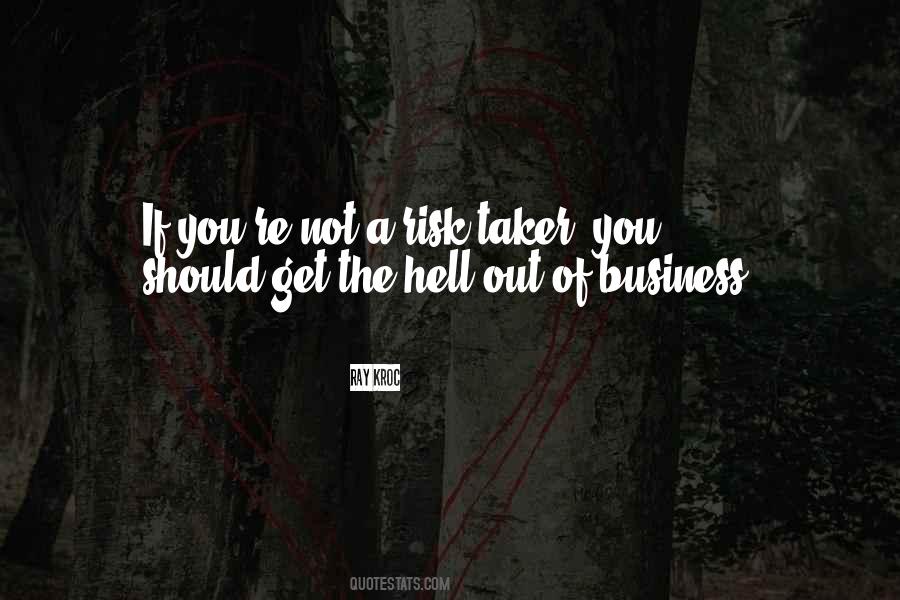 Business Risk Quotes #821397