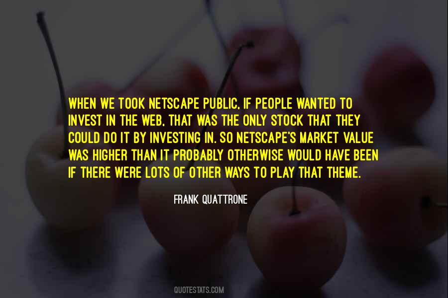 Market Value Quotes #837030