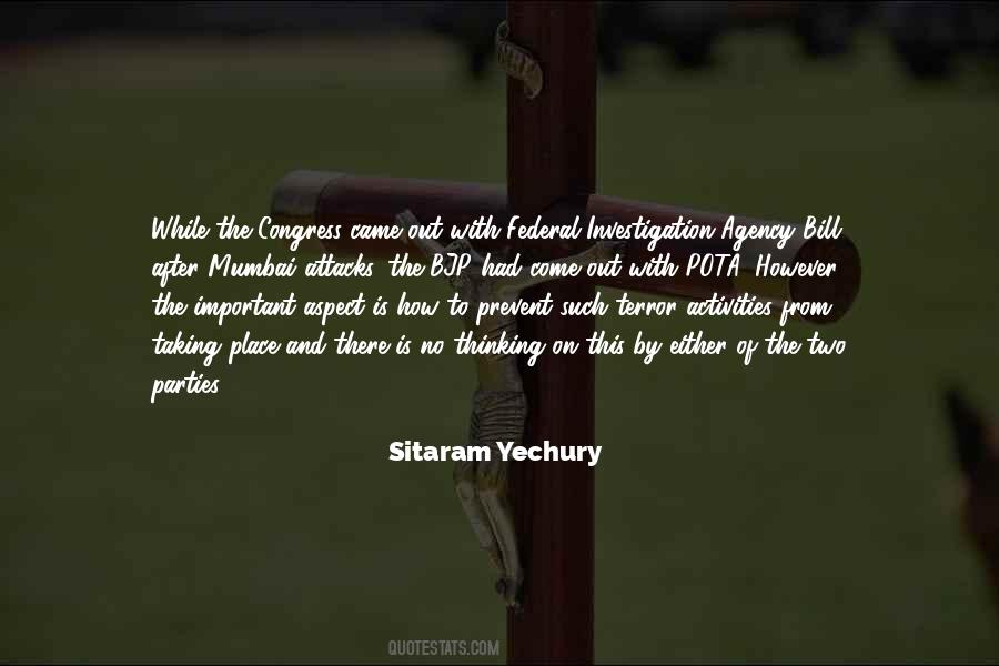 Yechury Sitaram Quotes #1352032