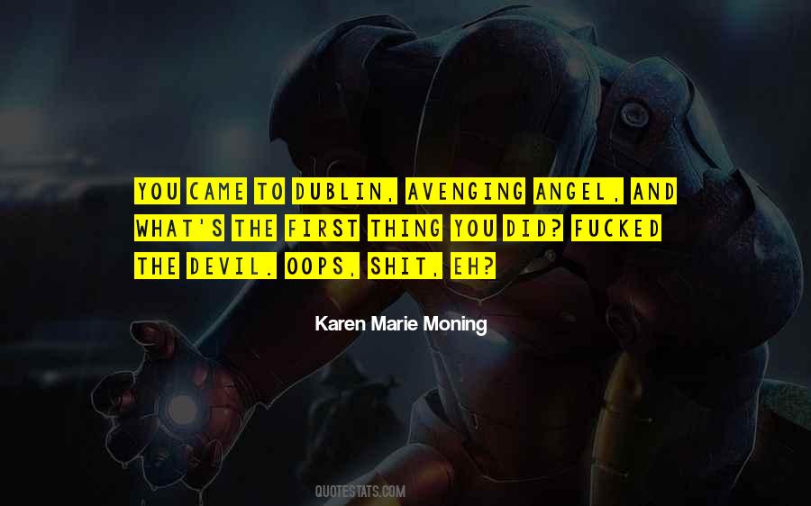 Avenging Angel Quotes #347970