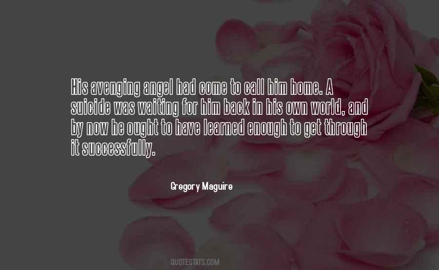 Avenging Angel Quotes #800205