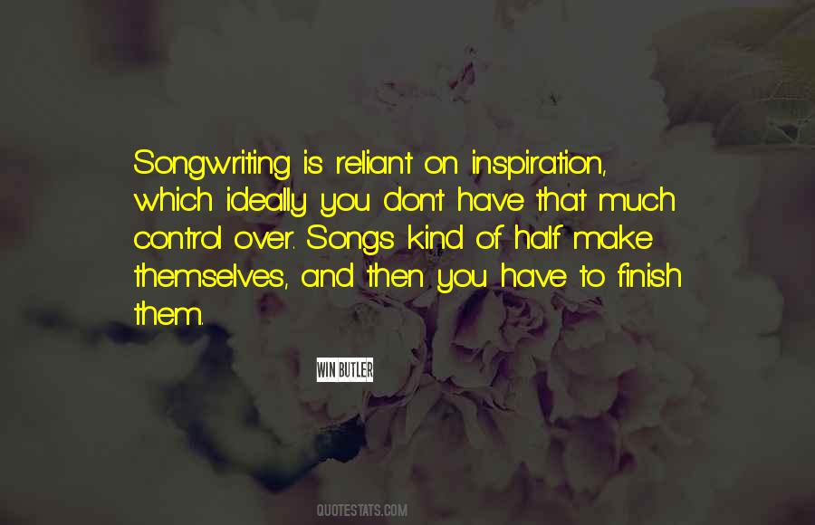 Song Inspiration Quotes #1786186