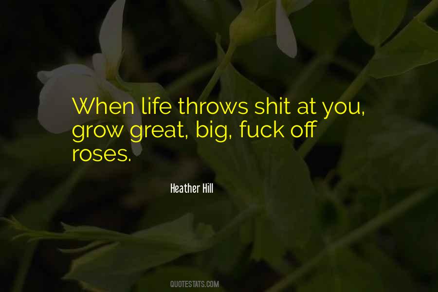 Off Throws Quotes #1054260
