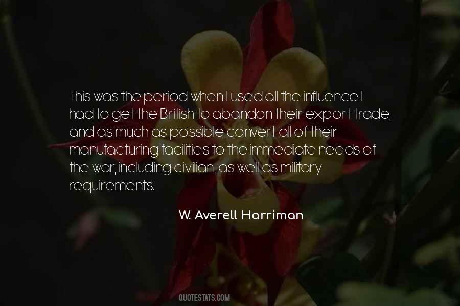 Averell Harriman Quotes #1363144