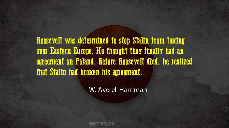 Averell Harriman Quotes #158613