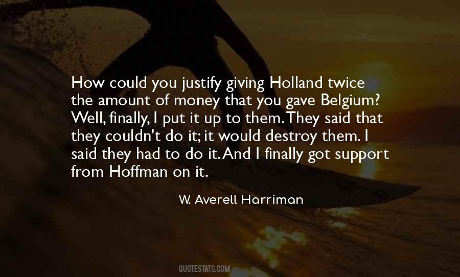 Averell Harriman Quotes #529962