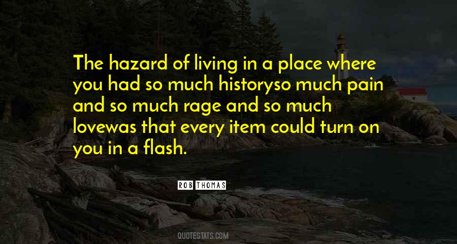 A Hazard Quotes #560966