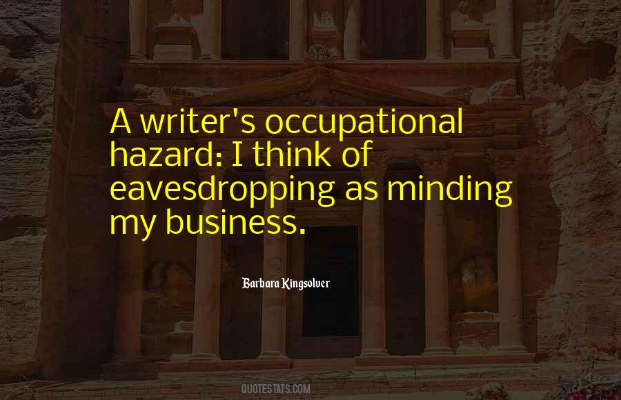 A Hazard Quotes #867974