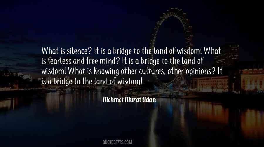 Quotes About The Wisdom Of Silence #773549