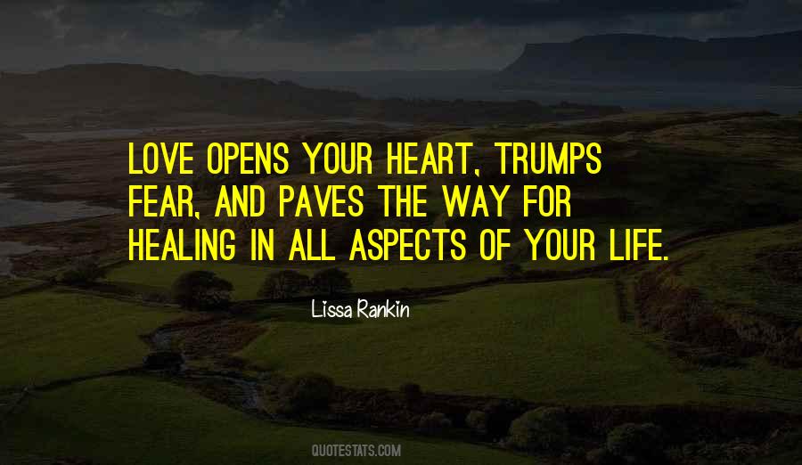 Love Opens The Heart Quotes #1641743