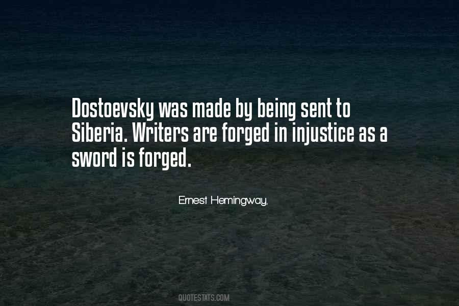 Writing By Hemingway Quotes #1448776