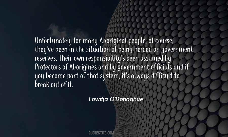 Aboriginal People Quotes #1309063