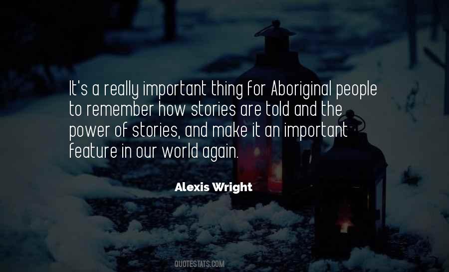 Aboriginal People Quotes #1840697