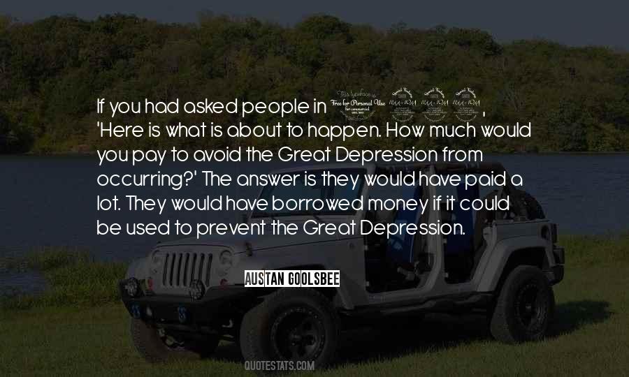 Avoid Depression Quotes #17278