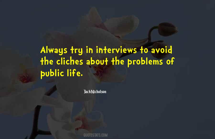Avoid Problems Quotes #121616