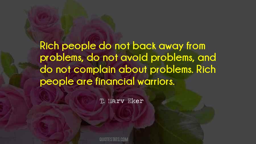 Avoid Problems Quotes #515484