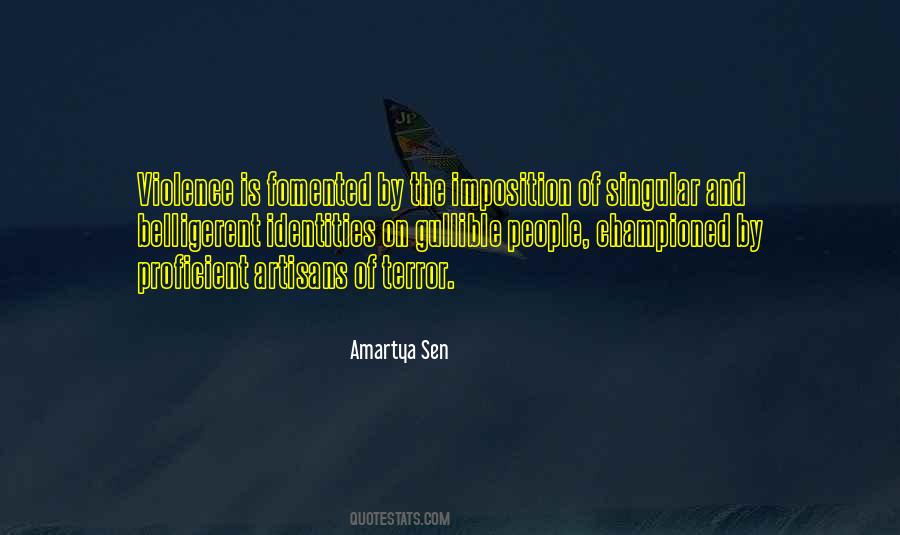 People Of Violence Quotes #164178