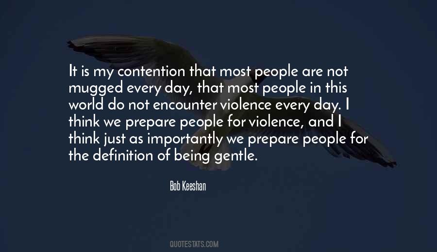 People Of Violence Quotes #72085