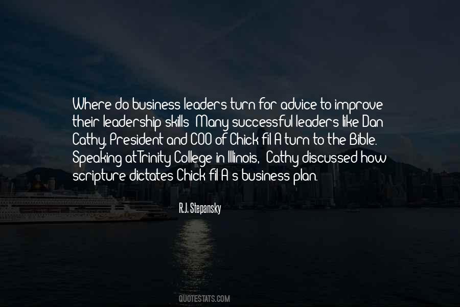 Business Advice Quotes #434536