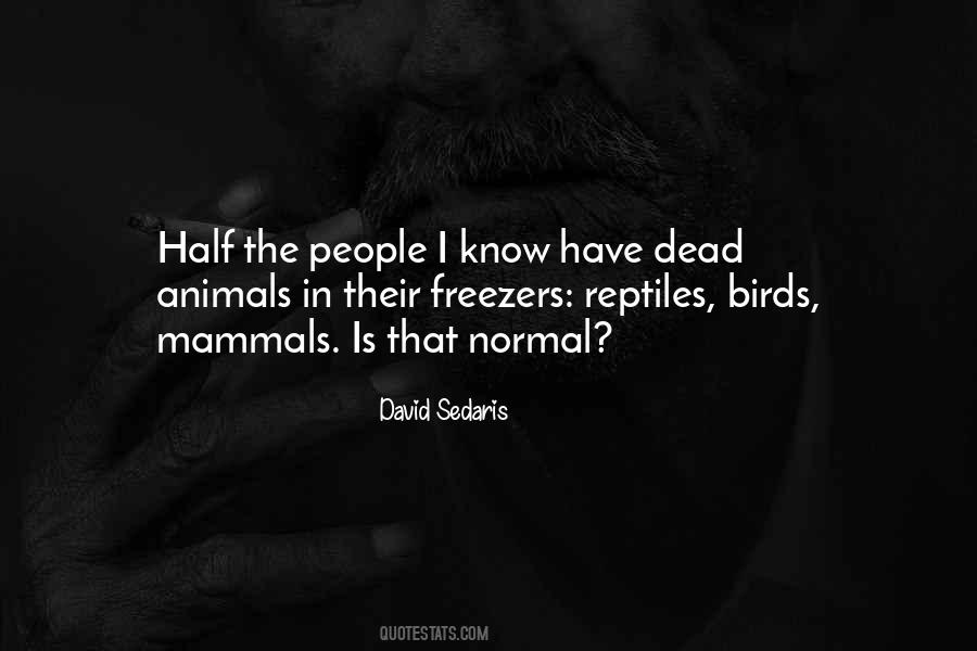 Dead Animals Quotes #1048426