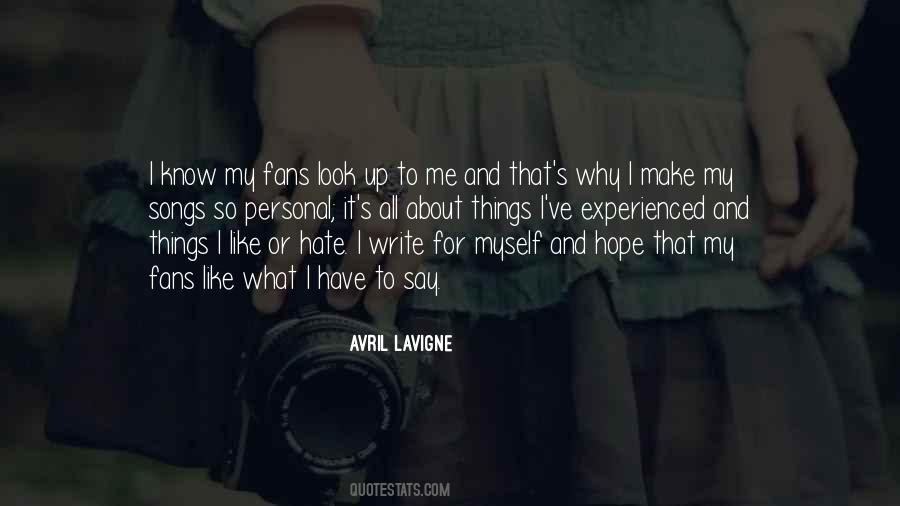 Avril Quotes #467998