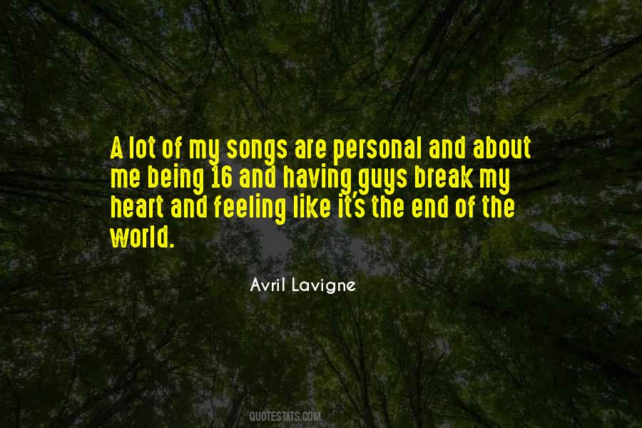 Avril Quotes #498265