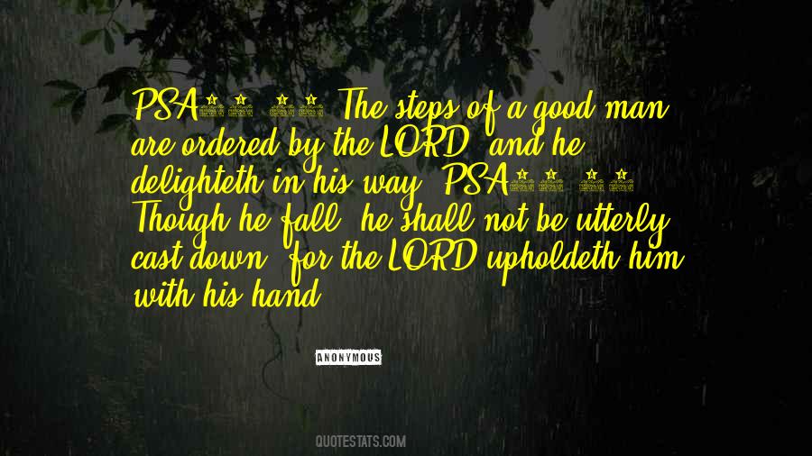 Steps Are Ordered Quotes #202145