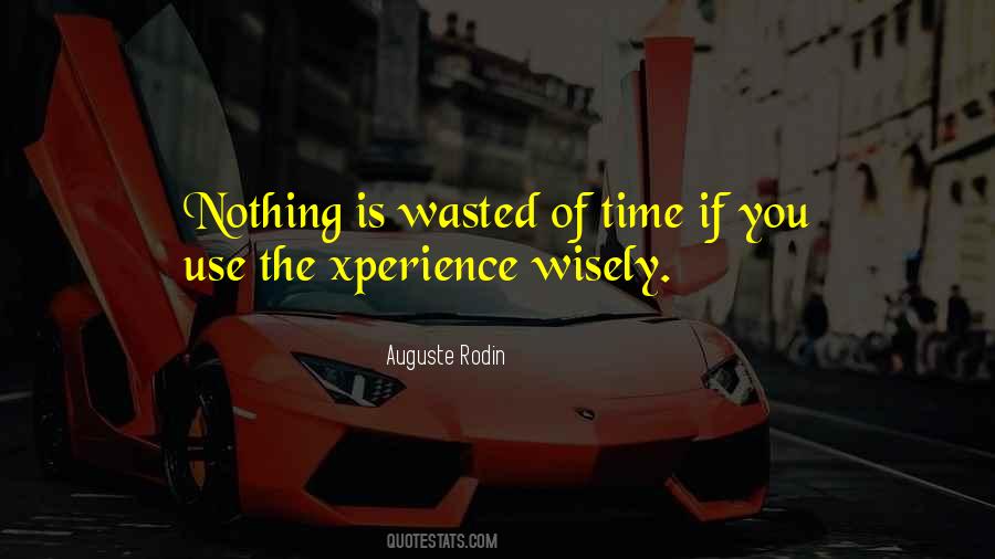 Use Your Time Wisely Quotes #1728238