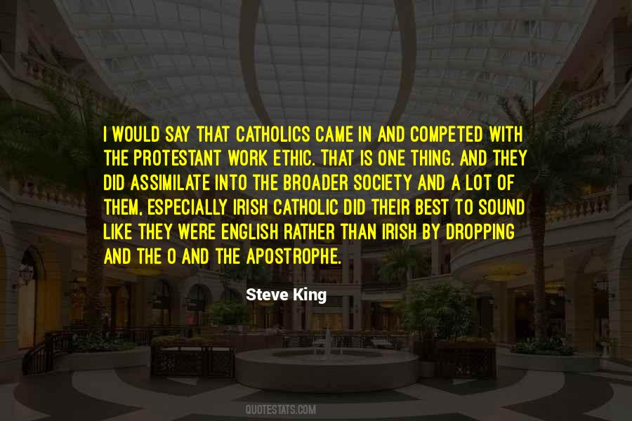 Irish Catholic Quotes #1599382