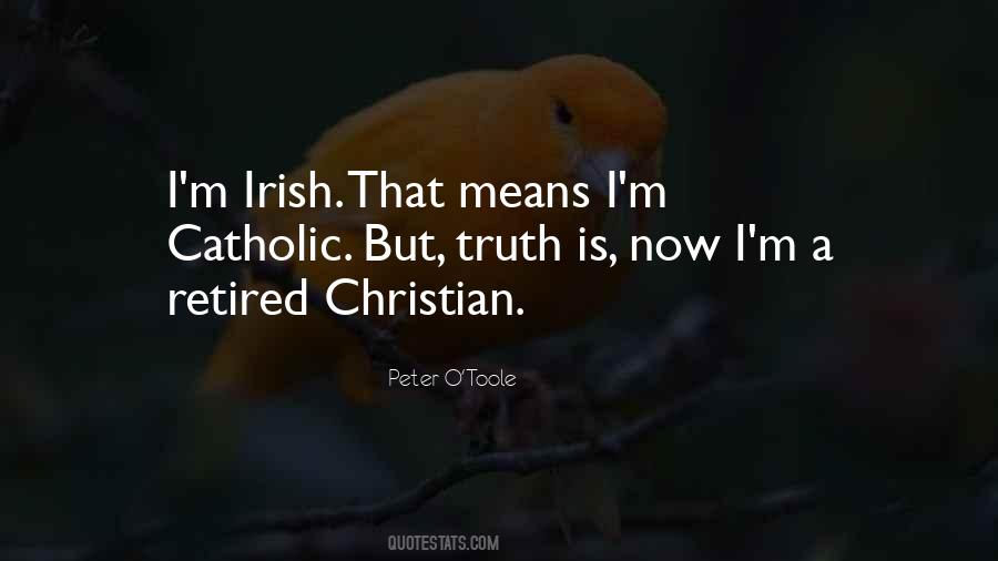 Irish Catholic Quotes #686023