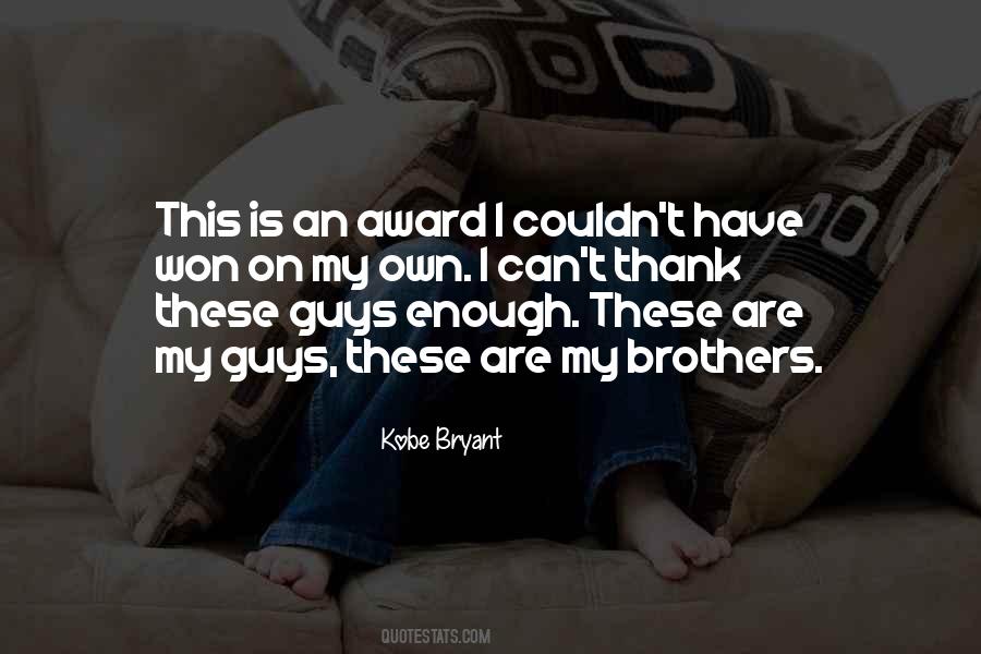 Award Quotes #1074146