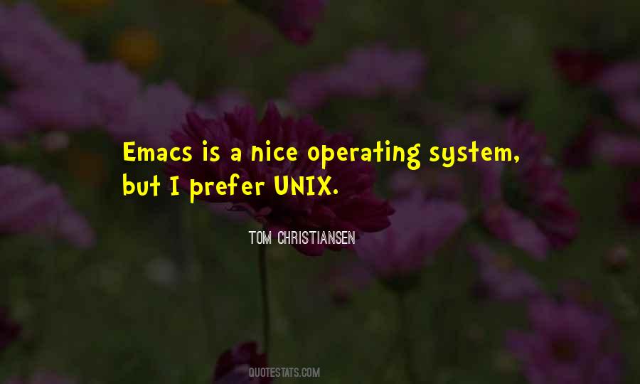 Unix Operating Quotes #1662661