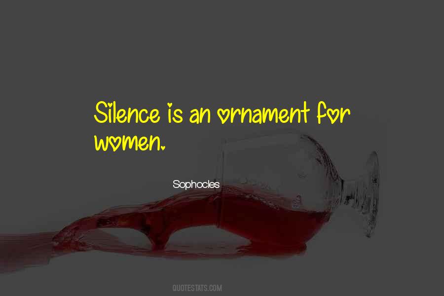 Silence Is Quotes #1232753