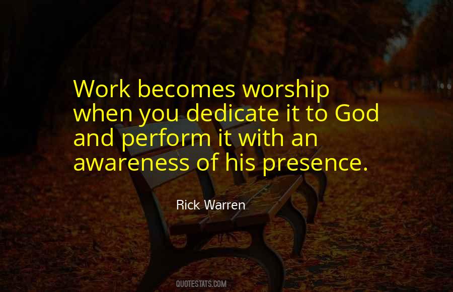 Awareness Of God Quotes #822736