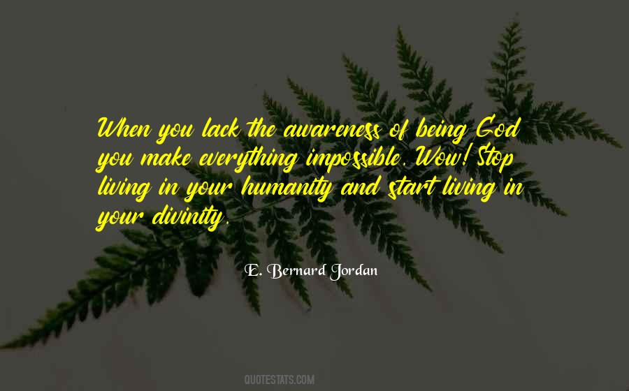 Awareness Of God Quotes #95436