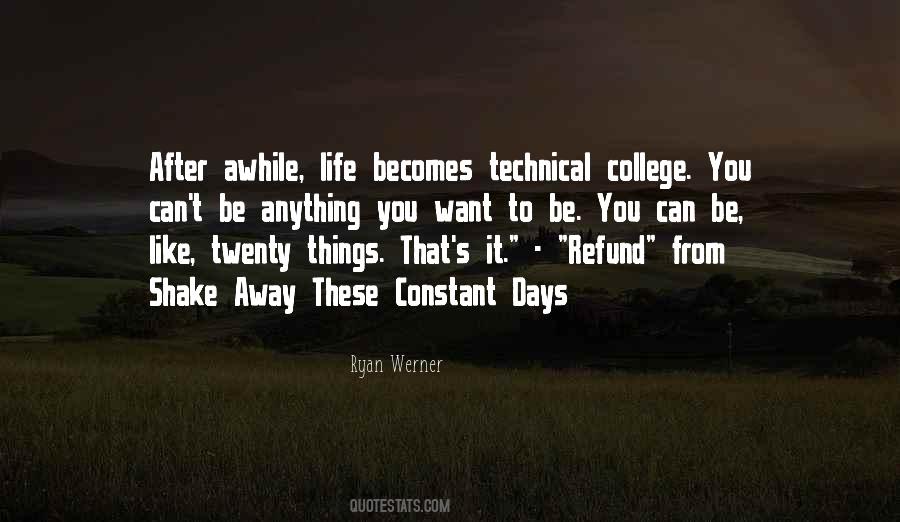 Away For Awhile Quotes #1246917