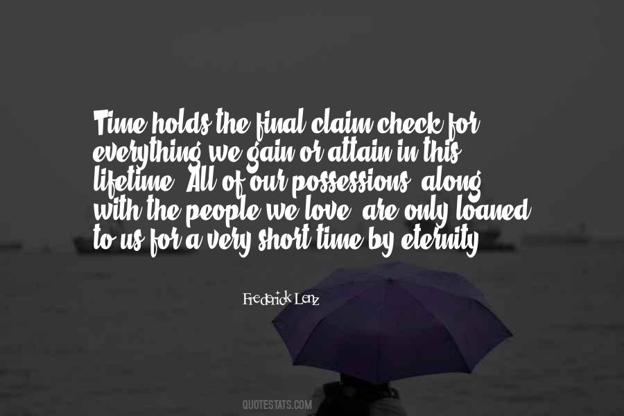 Love Of Gain Quotes #1016950