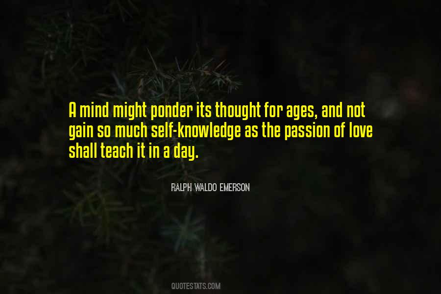 Love Of Gain Quotes #1023237