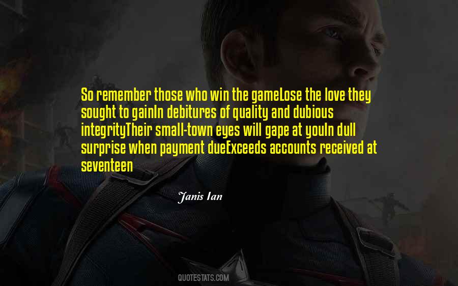 Love Of Gain Quotes #469659
