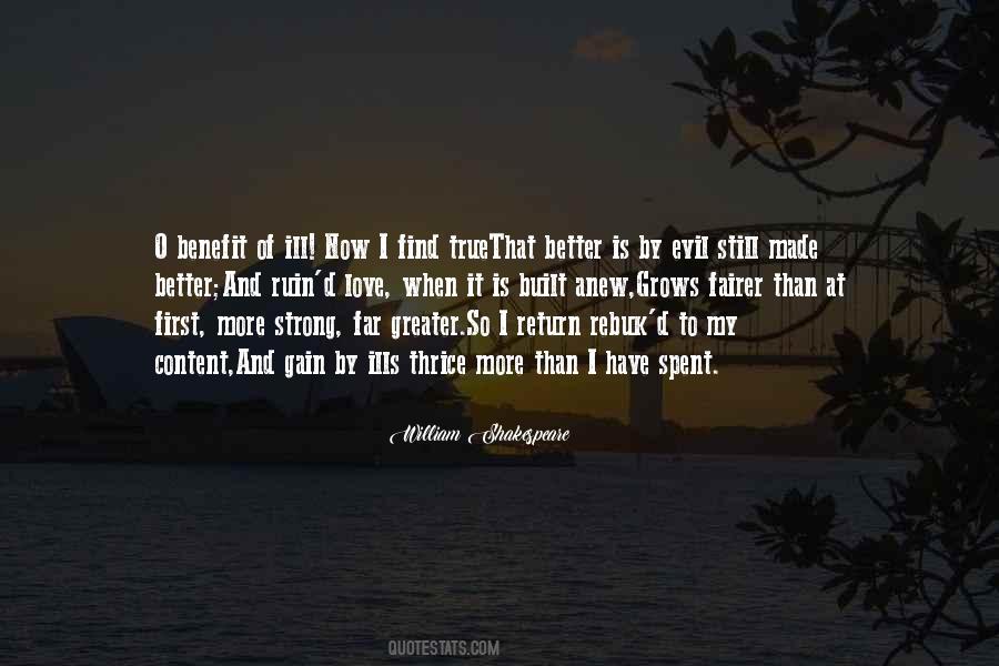 Love Of Gain Quotes #654026