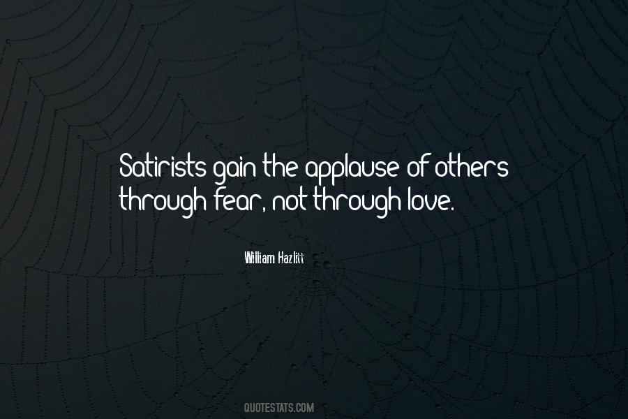 Love Of Gain Quotes #907370