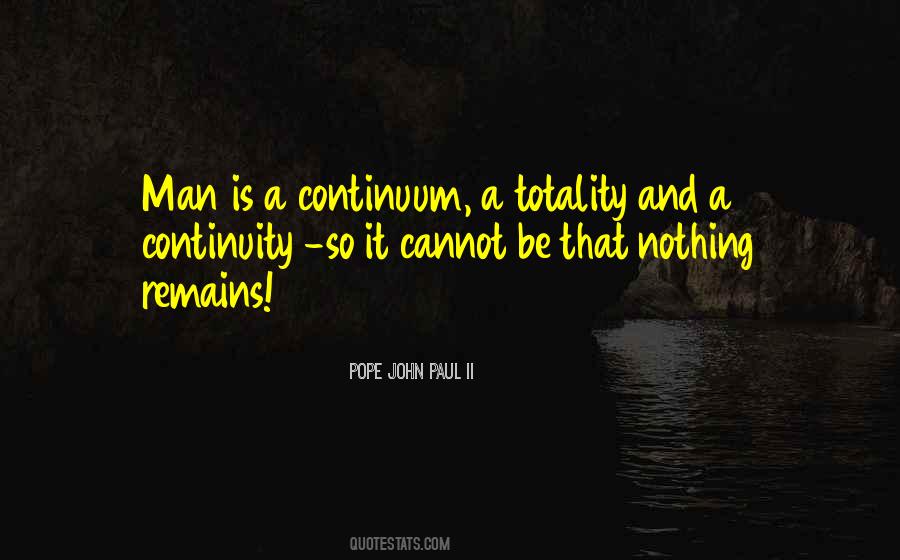Continuum John Quotes #1378821