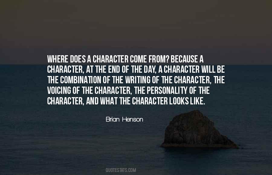 Personality Of Quotes #1167786