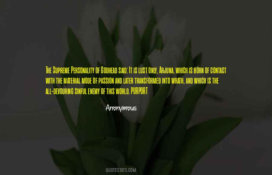 Personality Of Quotes #39807