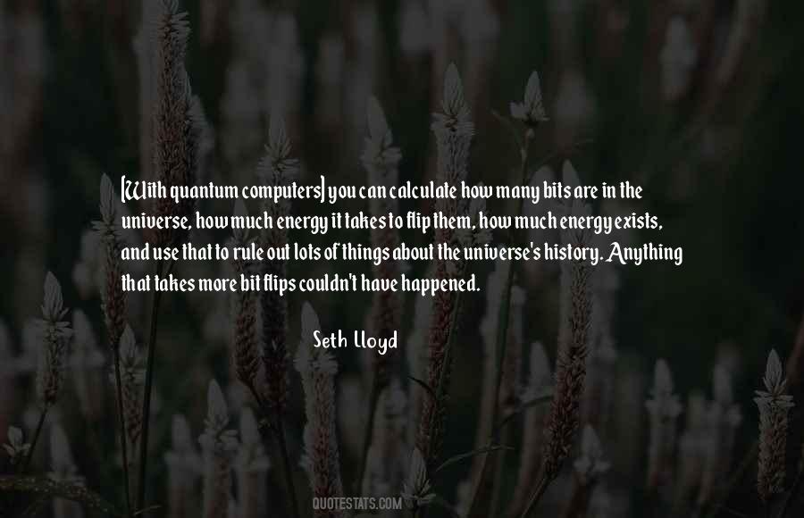 Quantum Universe Quotes #19645