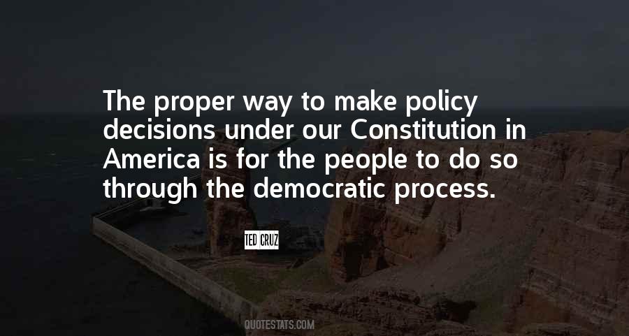 Under Democratic Quotes #1423059