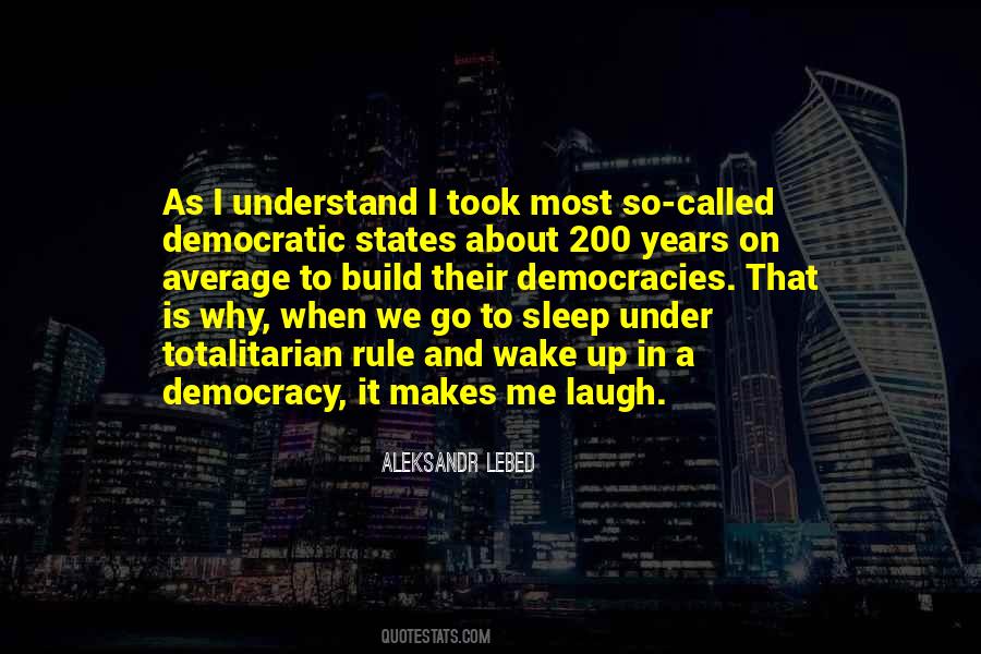 Under Democratic Quotes #1642132