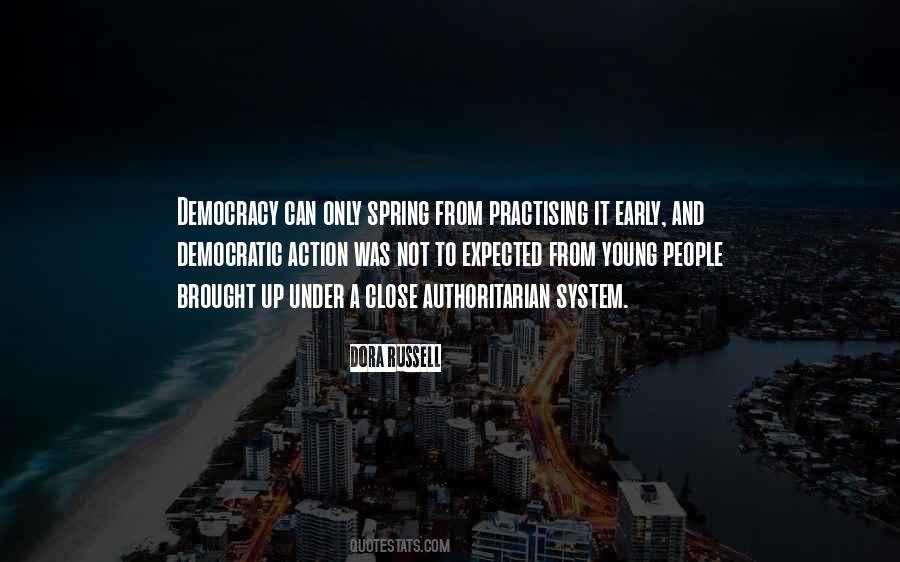 Under Democratic Quotes #229617