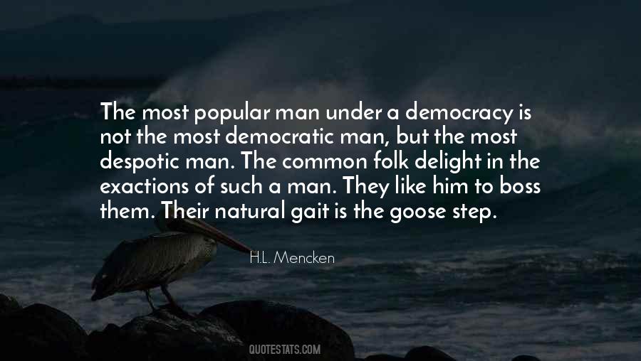 Under Democratic Quotes #929581