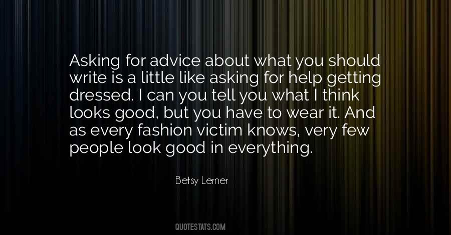 Asking For Help From Others Quotes #76776